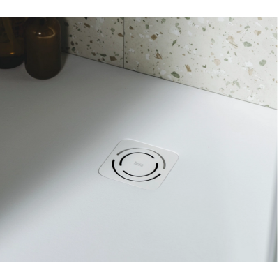 Plato de ducha extraplano de STONEX® Roca Terran